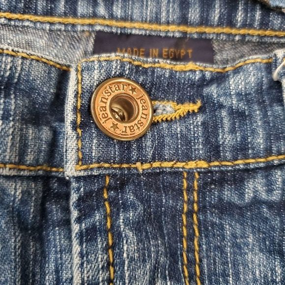 SZ 6 JEAN STAR stretch straight leg deni. - Picture 3 of 11